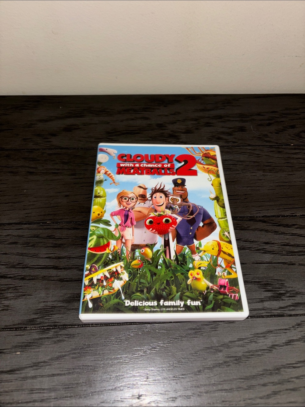 Cloudy with a Chance of Meatballs 2 DVD - Colorful Animated Family Movie